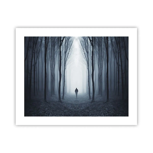 Poster - En alles is eenvoudig en duidelijk - 50x40 cm