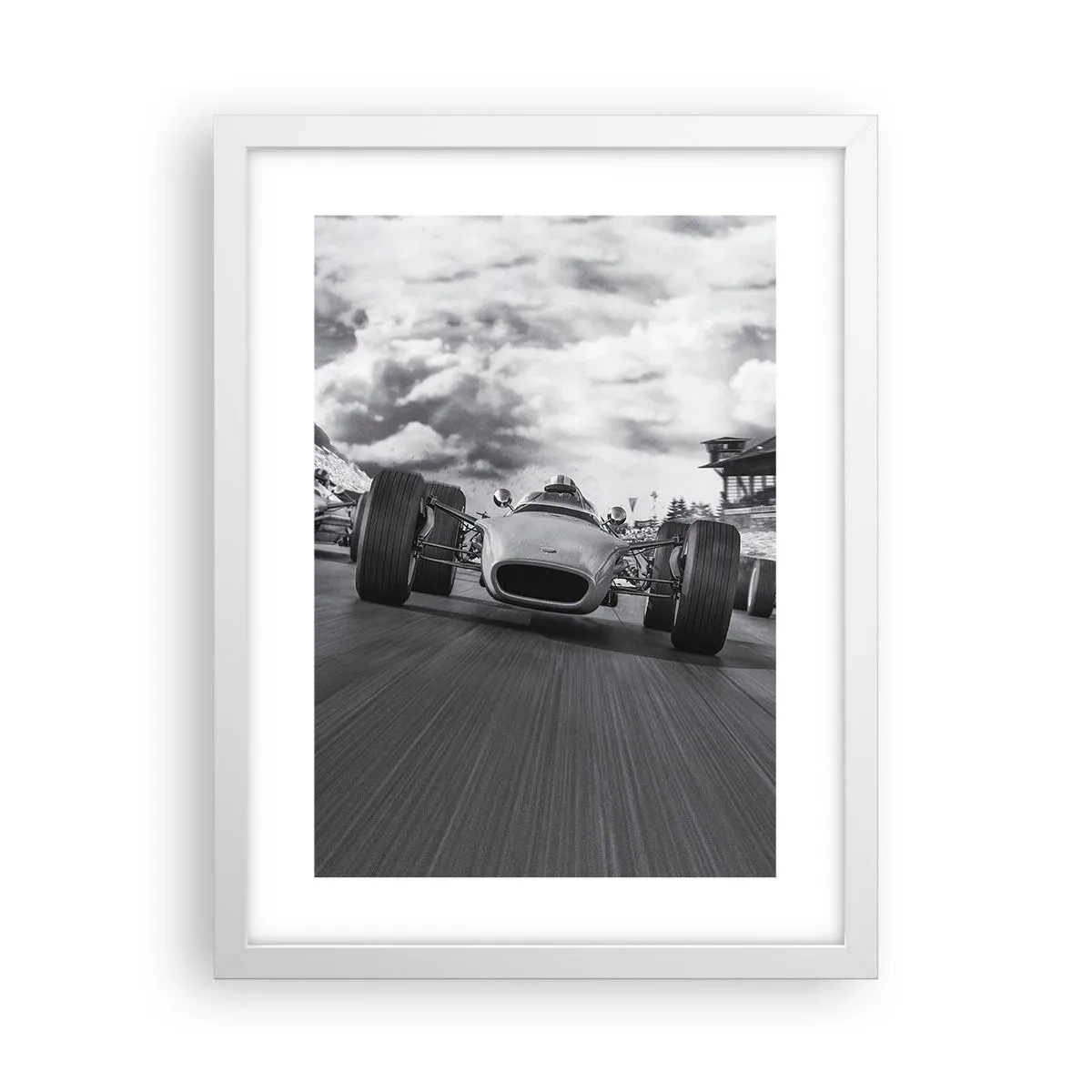 Poster in een witte lijst - Er is kracht! - 30x40 cm