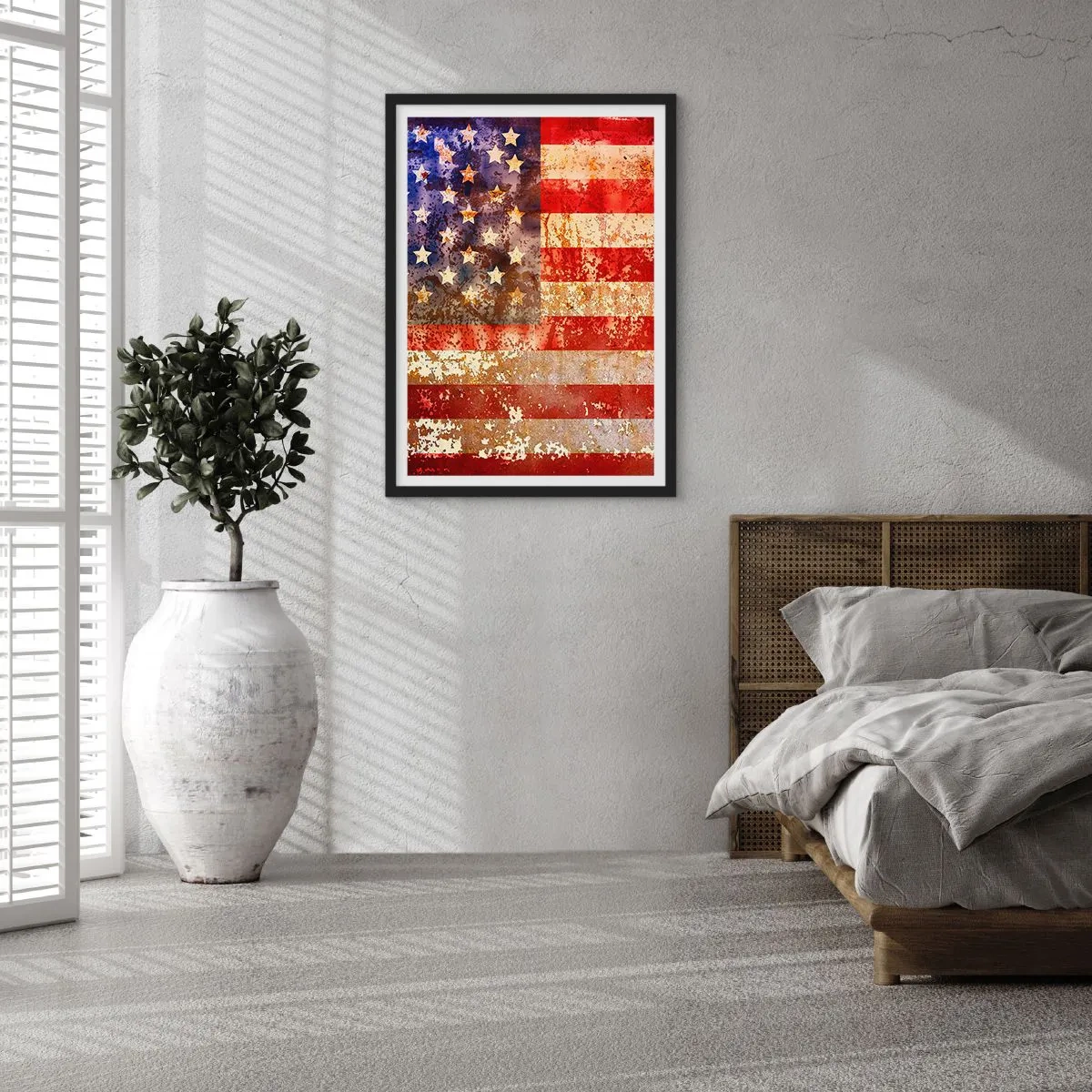 Poster in een zwarte lijst - Glorie vervaagt niet - 30x40 cm