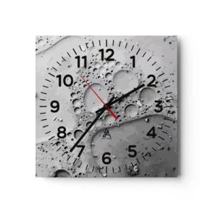 Wandklok - Klok - Schuimspoor - 40x40 cm