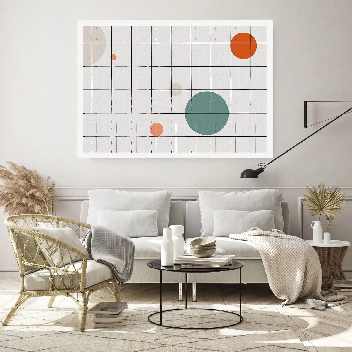 Poster - Gevangen. Wij of zij? - 100x70 cm