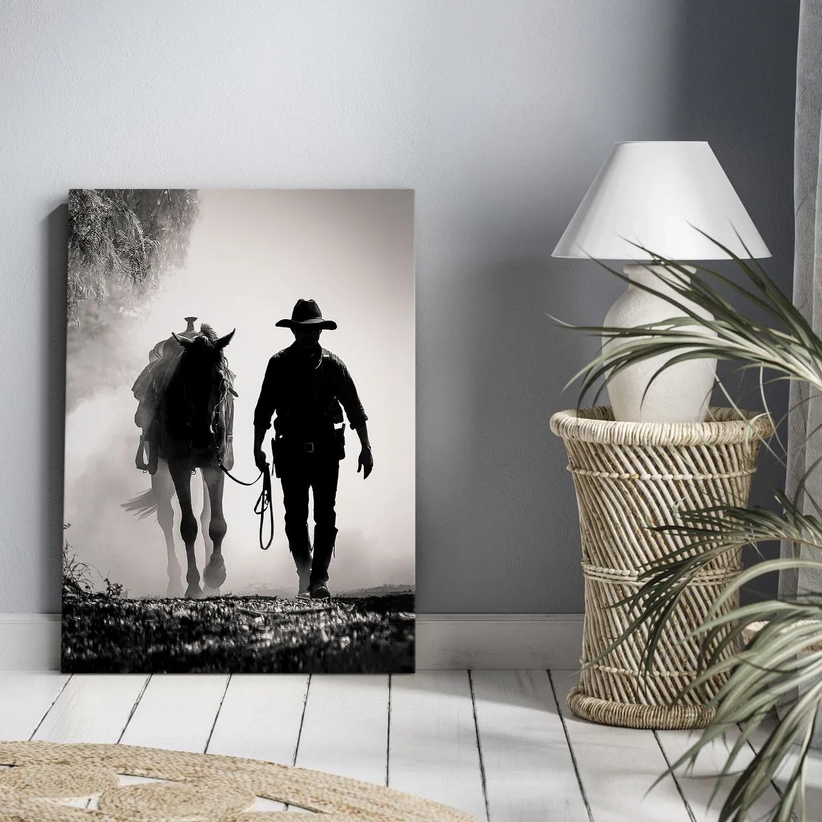 Schilderen op canvas - Texas ochtend - 50x70 cm
