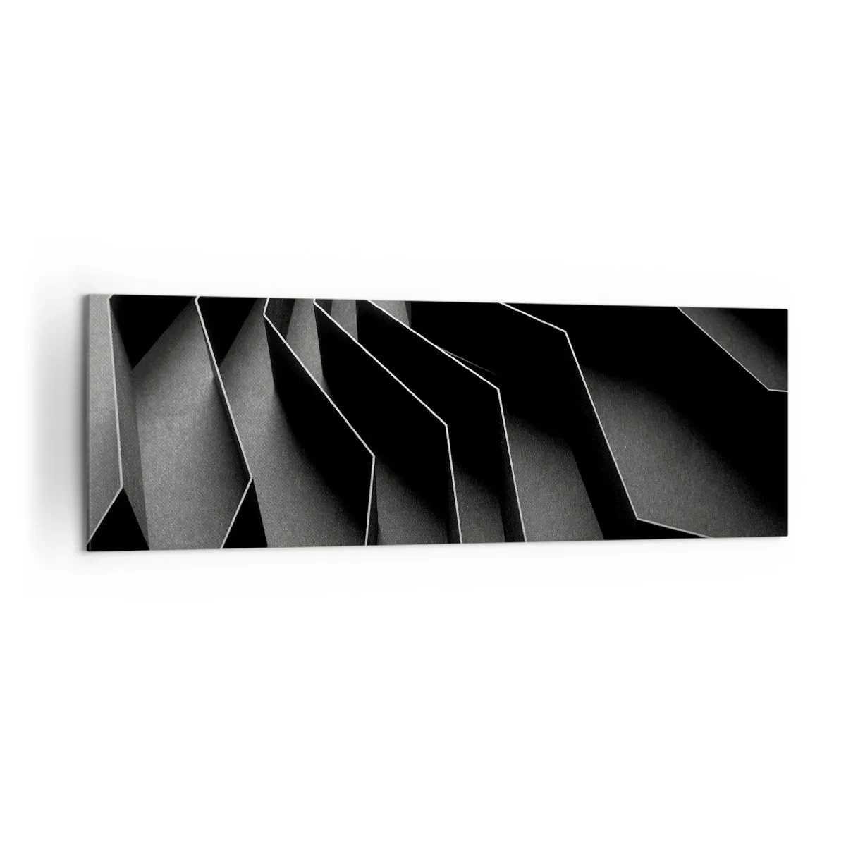 Schilderen op canvas - Ruimtelijke orde - 160x50 cm