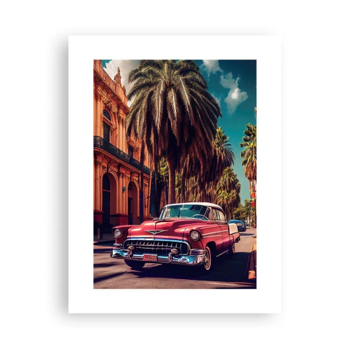 Poster - Nog steeds in Havanna - 30x40 cm