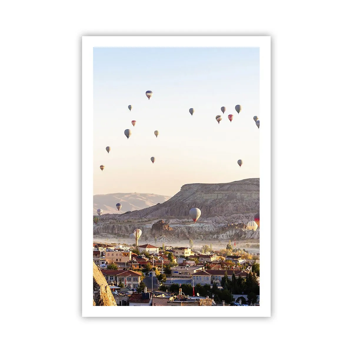 Poster - Als schepen in de lucht - 61x91 cm