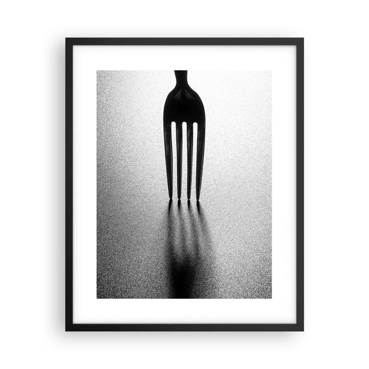 Poster in een zwarte lijst - Licht en schaduw - 40x50 cm