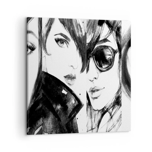 Schilderen op canvas - Schoonheid vermenigvuldigd - 50x50 cm
