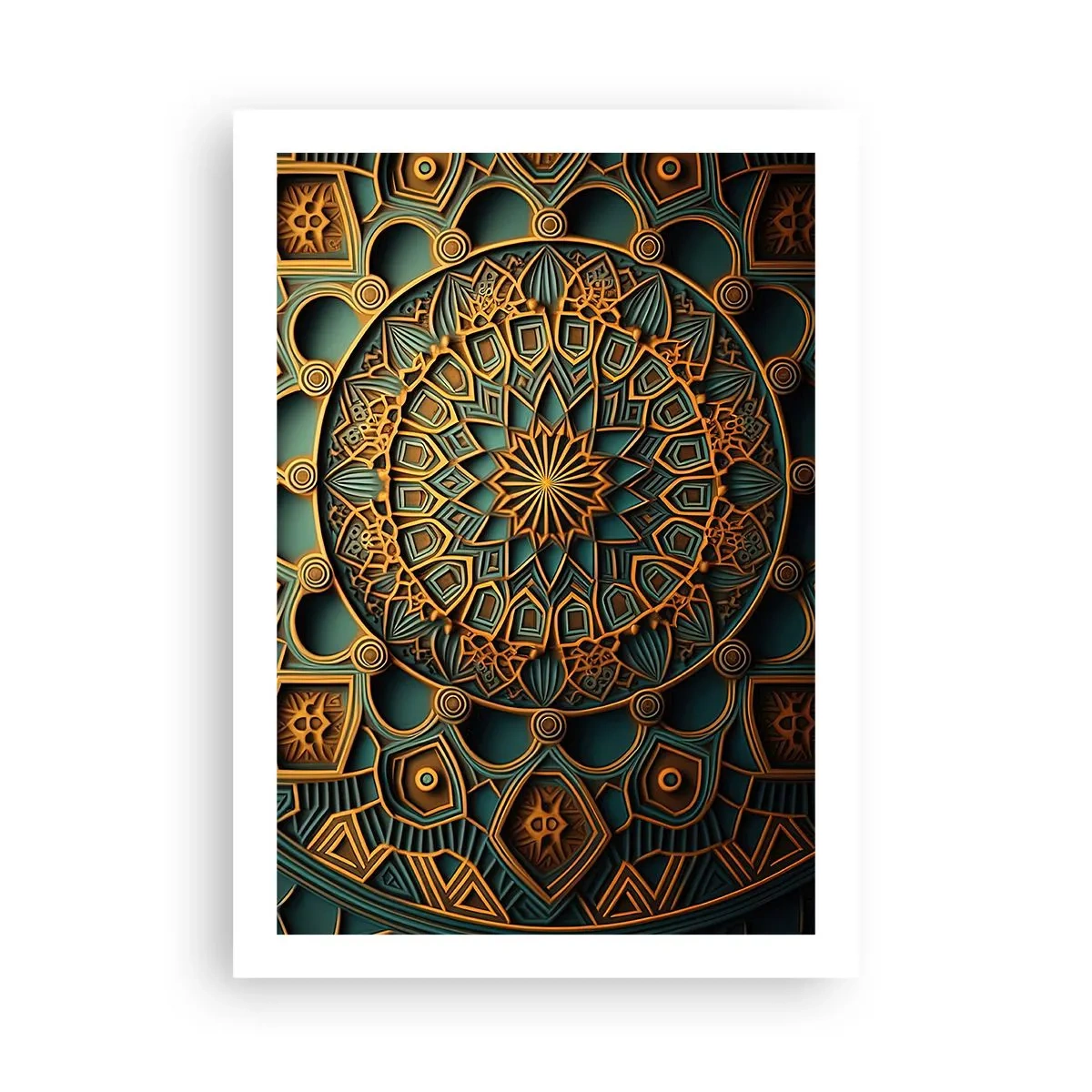 Poster - In Arabische sfeer - 50x70 cm