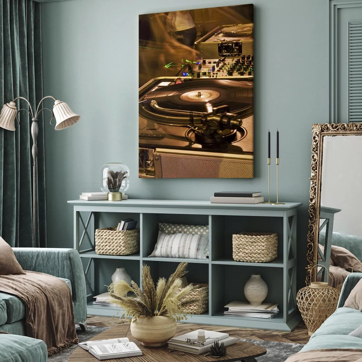Schilderen op canvas - Voel je de kracht? - 80x120 cm