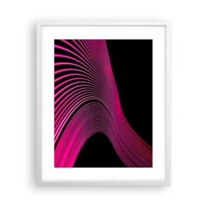 Poster in een witte lijst - Avenue van licht - 40x50 cm