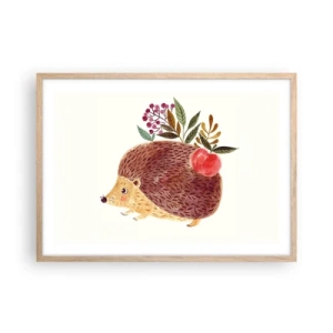 Een poster in een licht eiken lijst - En je vindt mij al leuk - 70x50 cm