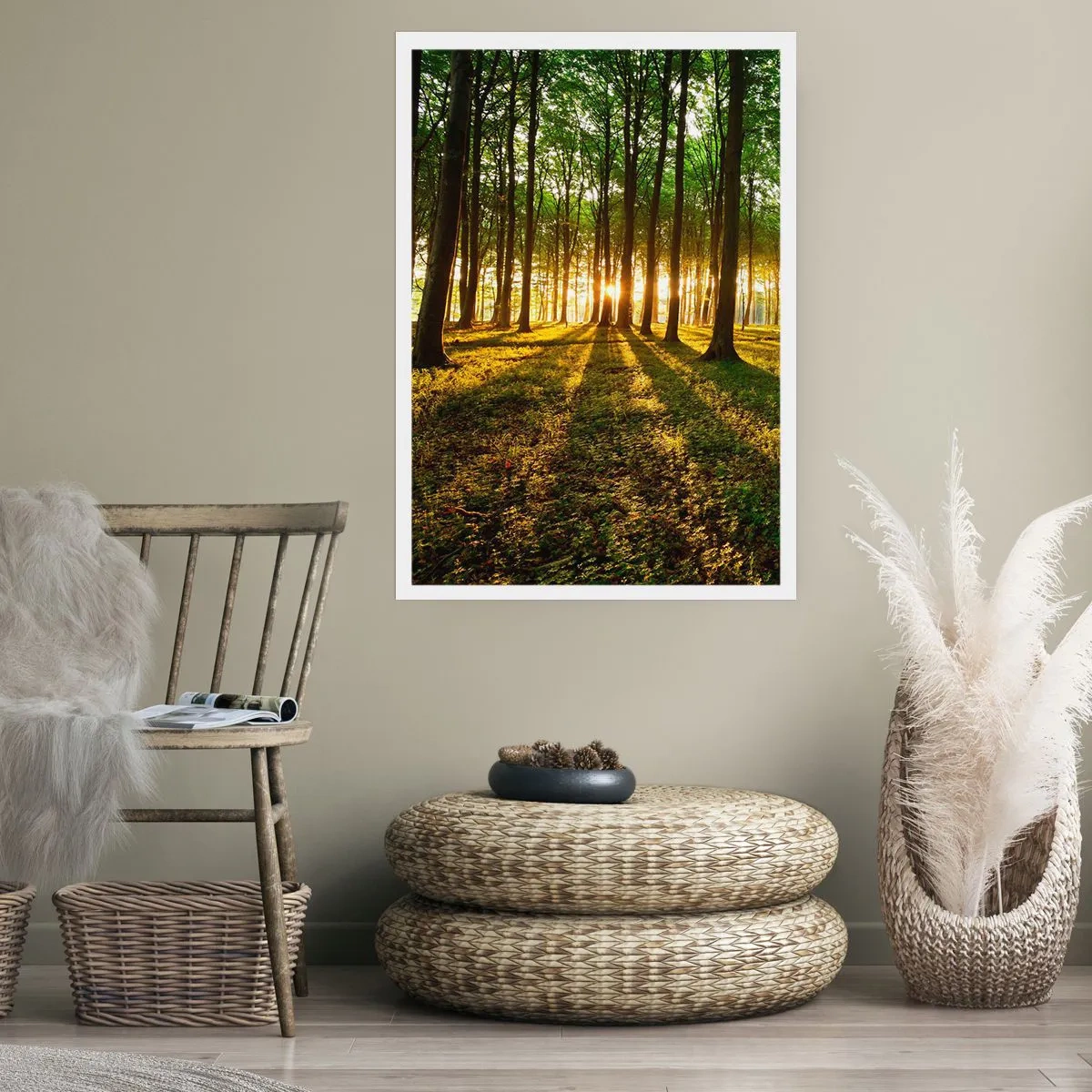 Poster - Foto van de hele lente - 30x40 cm