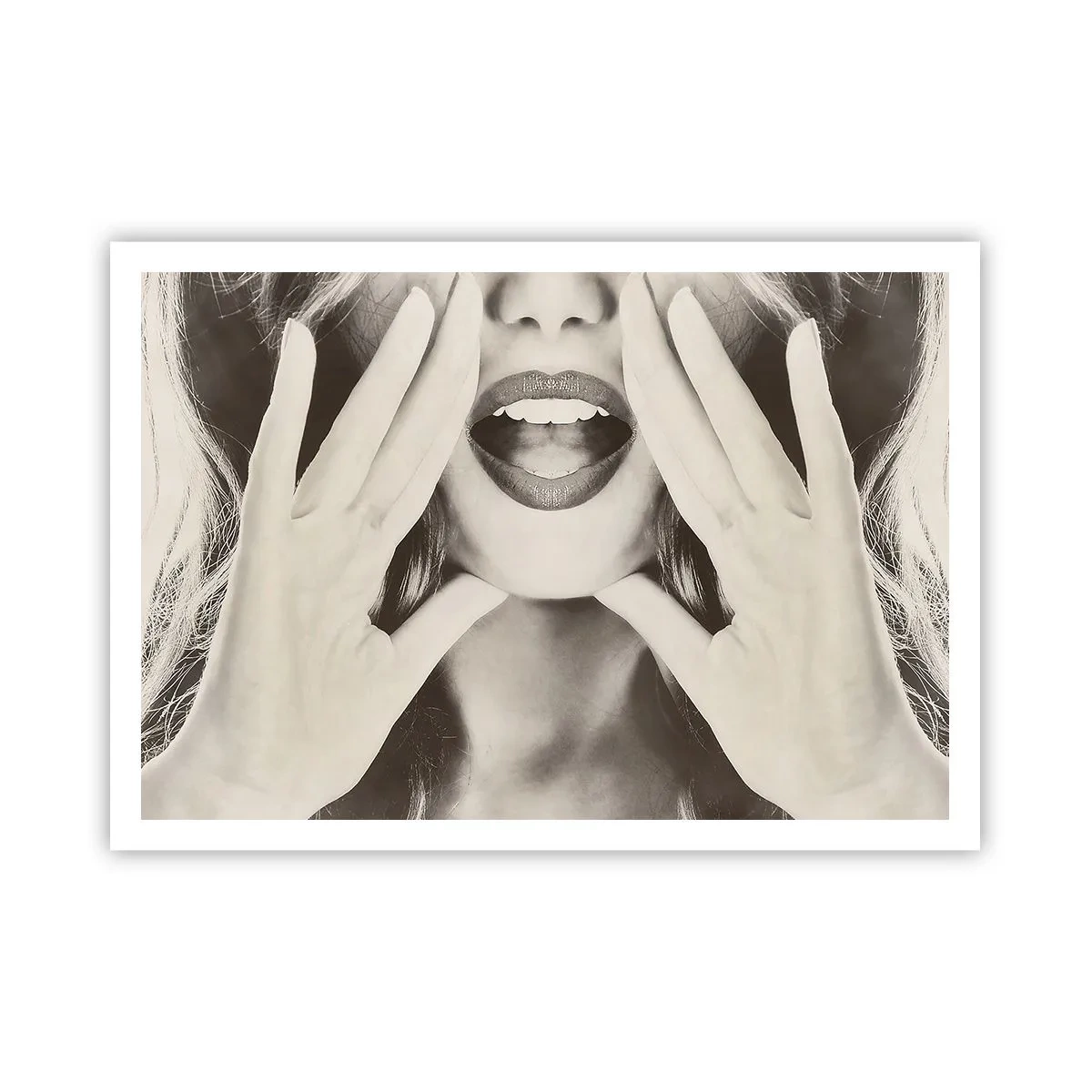 Poster - Ik kom al! - 100x70 cm