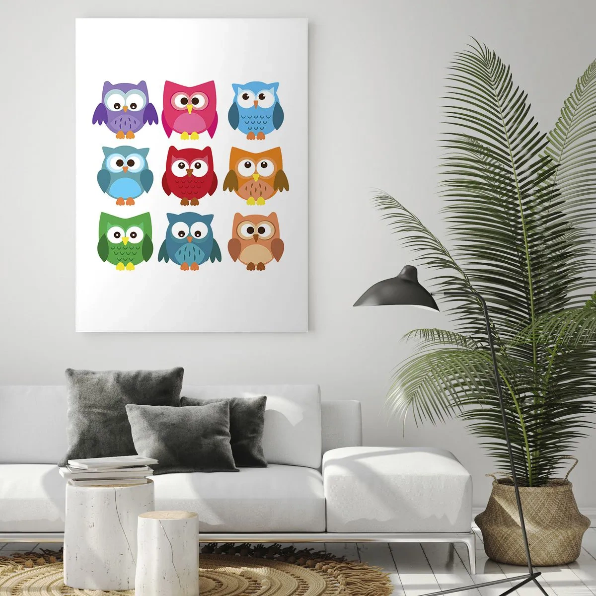 Schilderen op glas - Anders zjn kan grappig zijn - 80x120 cm