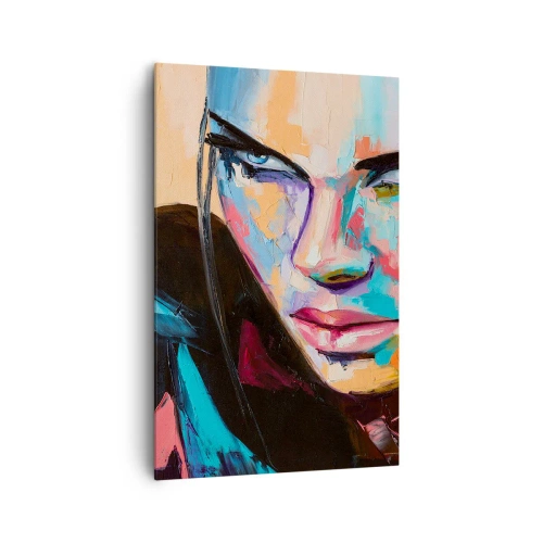 Schilderen op canvas - Wildheid in het hart - 80x120 cm