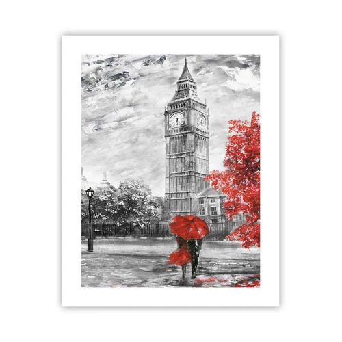 Poster - Een spannende dag - 40x50 cm