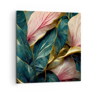 Schilderen op canvas - Natuurlijke elegantie en stijl - 50x50 cm