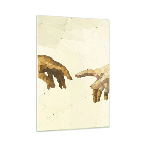 Schilderen op glas - Goddelijke geometrie - 50x70 cm