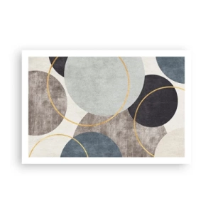 Poster - Wiel voor wiel - 91x61 cm