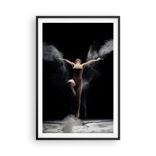 Poster in een zwarte lijst - Elfen bestaan - 61x91 cm