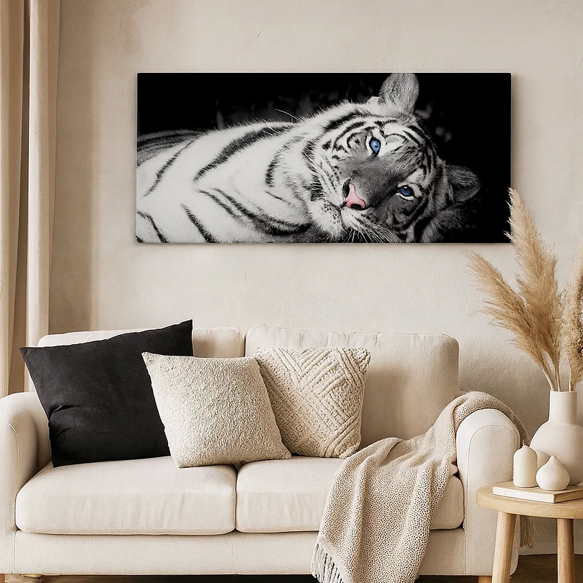 Schilderen op canvas - Wildheid en vrede - 30x30 cm