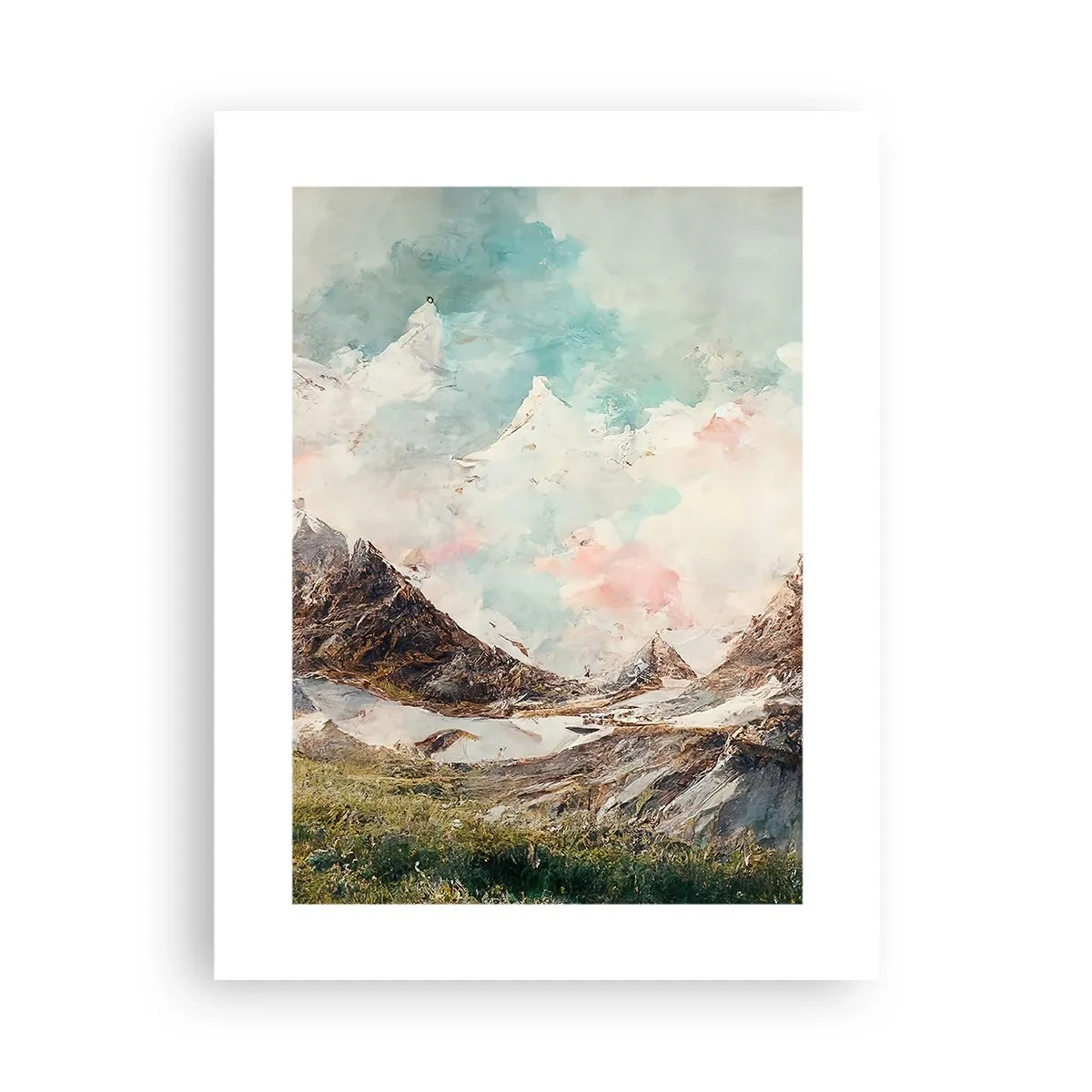 Poster - Rotsbladen - 30x40 cm