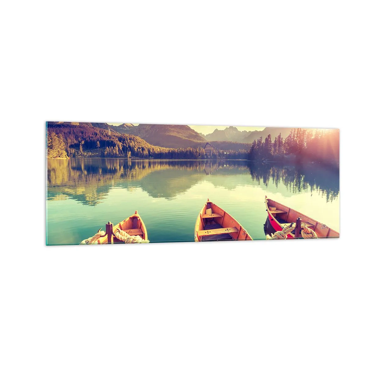 Schilderen op glas - Leef volgens haar wetten - 140x50 cm