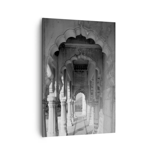 Schilderen op canvas - Oosterse sprookjes spelen zich hier af - 70x100 cm