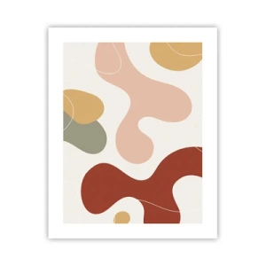 Poster - Kronkels of krullen? - 40x50 cm