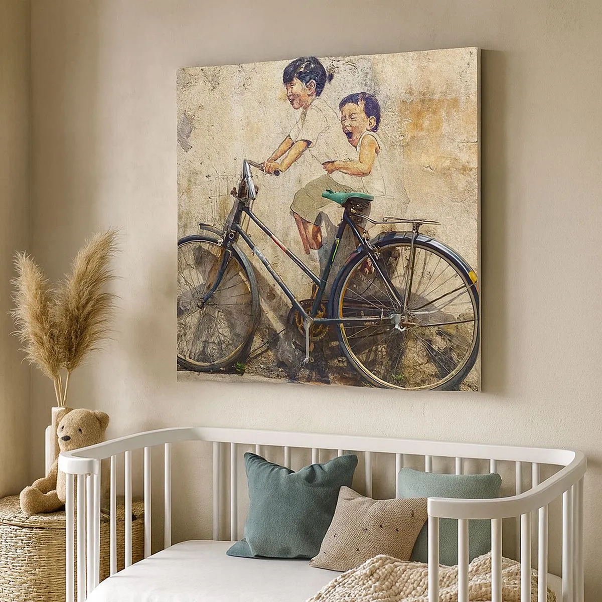 Schilderen op canvas - Waar of niet waar? - 30x30 cm