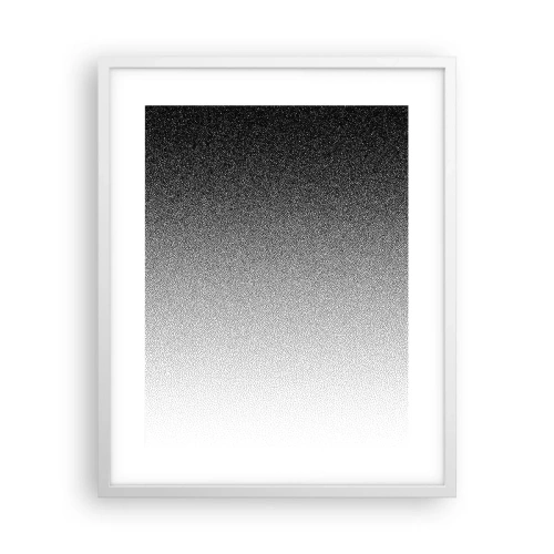 Poster in een witte lijst - Naar het licht - 40x50 cm