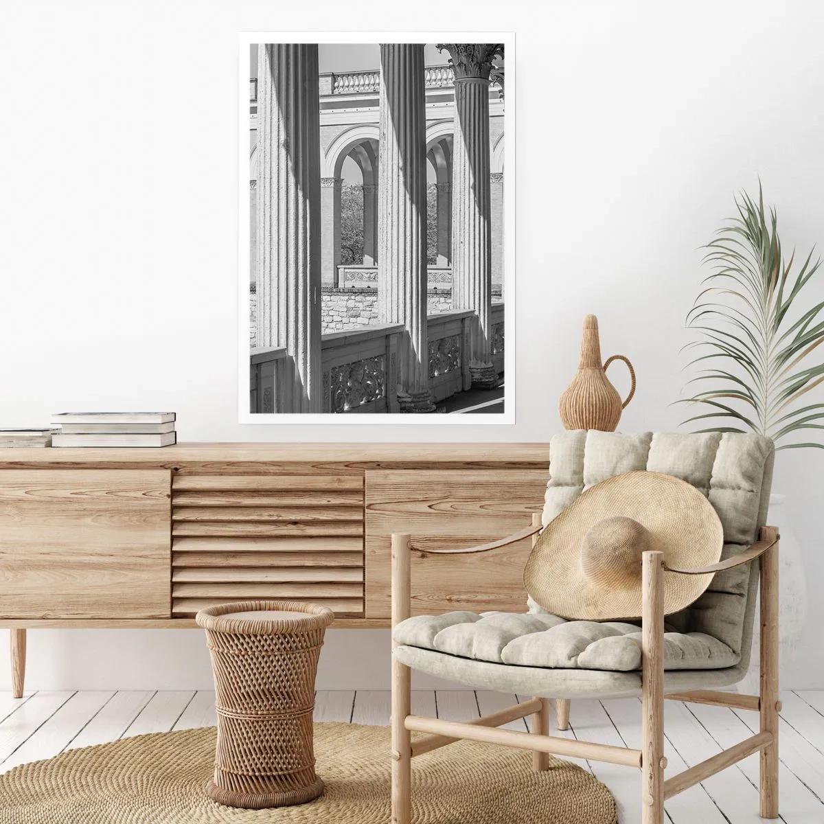 Poster - Zonnige arcade - 50x70 cm