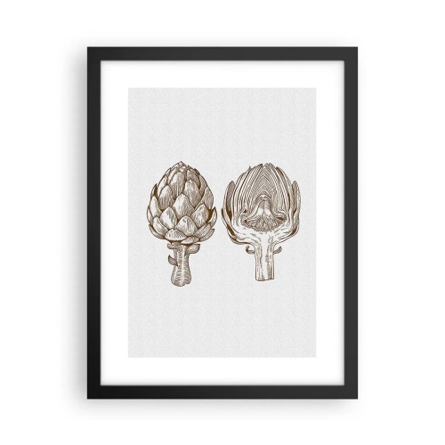 Poster in een zwarte lijst - Anatomieles - 30x40 cm