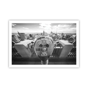 Poster - Stad boven de steden - 91x61 cm