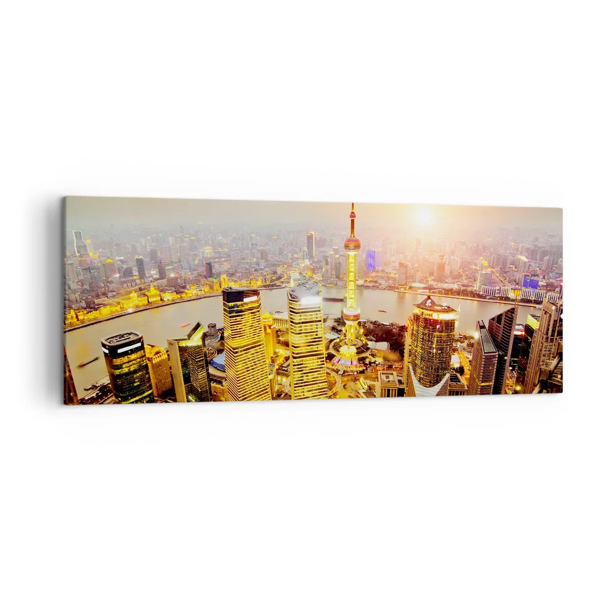 Schilderen op canvas - Aziatische droom - 140x50 cm