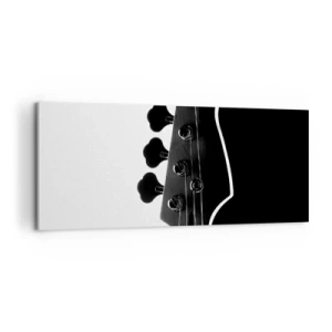 Schilderen op canvas - Rock stilte - 100x40 cm