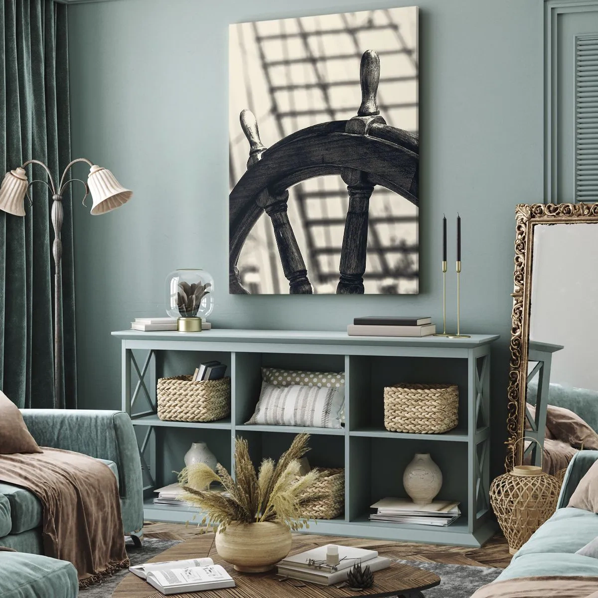 Schilderen op canvas - Zeeverhalen - 65x120 cm