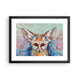 Poster in een zwarte lijst - Ben je klaar voor mij? - 40x30 cm