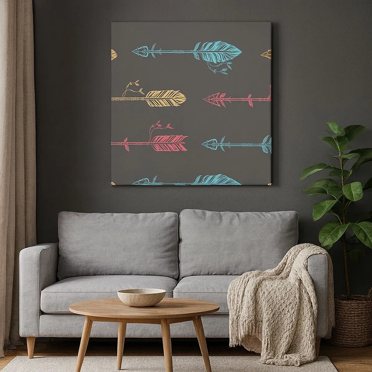 Schilderen op canvas - In de verordening - 30x30 cm