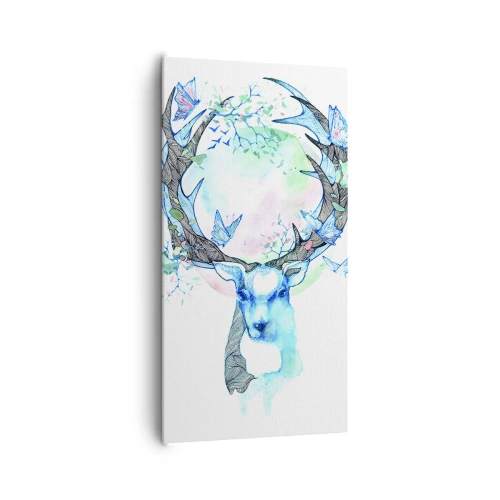 Schilderen op canvas - De kracht en delicatesse van de natuur - 65x120 cm