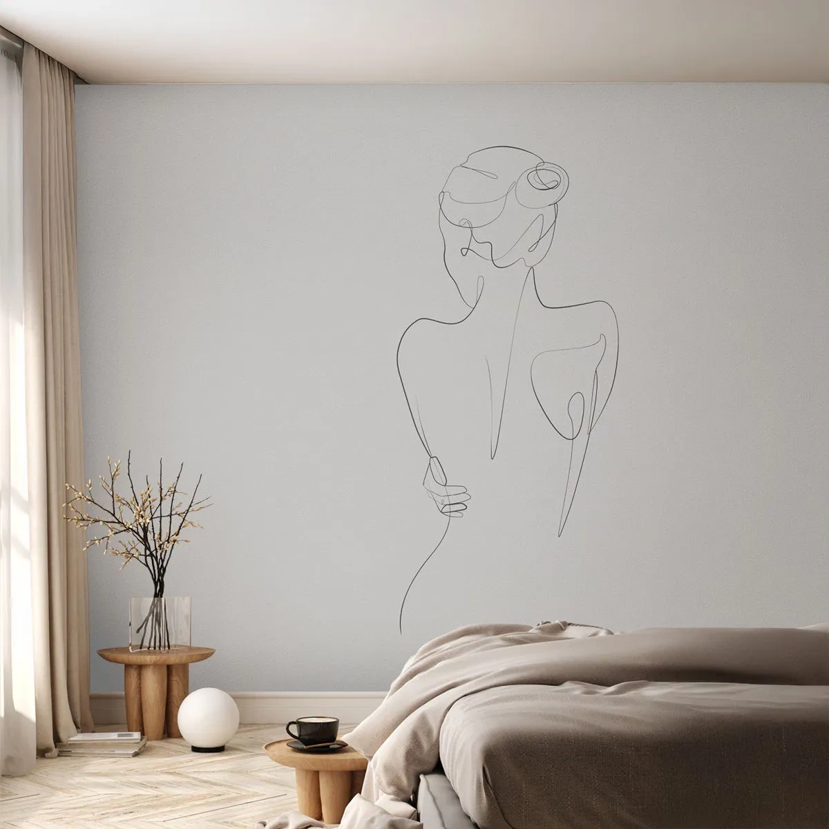 Fotobehang Standard Eco - Lichaamsmuziek - Grafisch, Lichaam, Deel - 250x175 cm