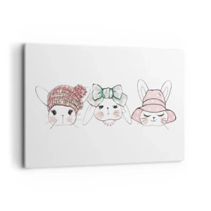 Schilderen op canvas - Peinzend, verdrietig, tevreden - 120x80 cm