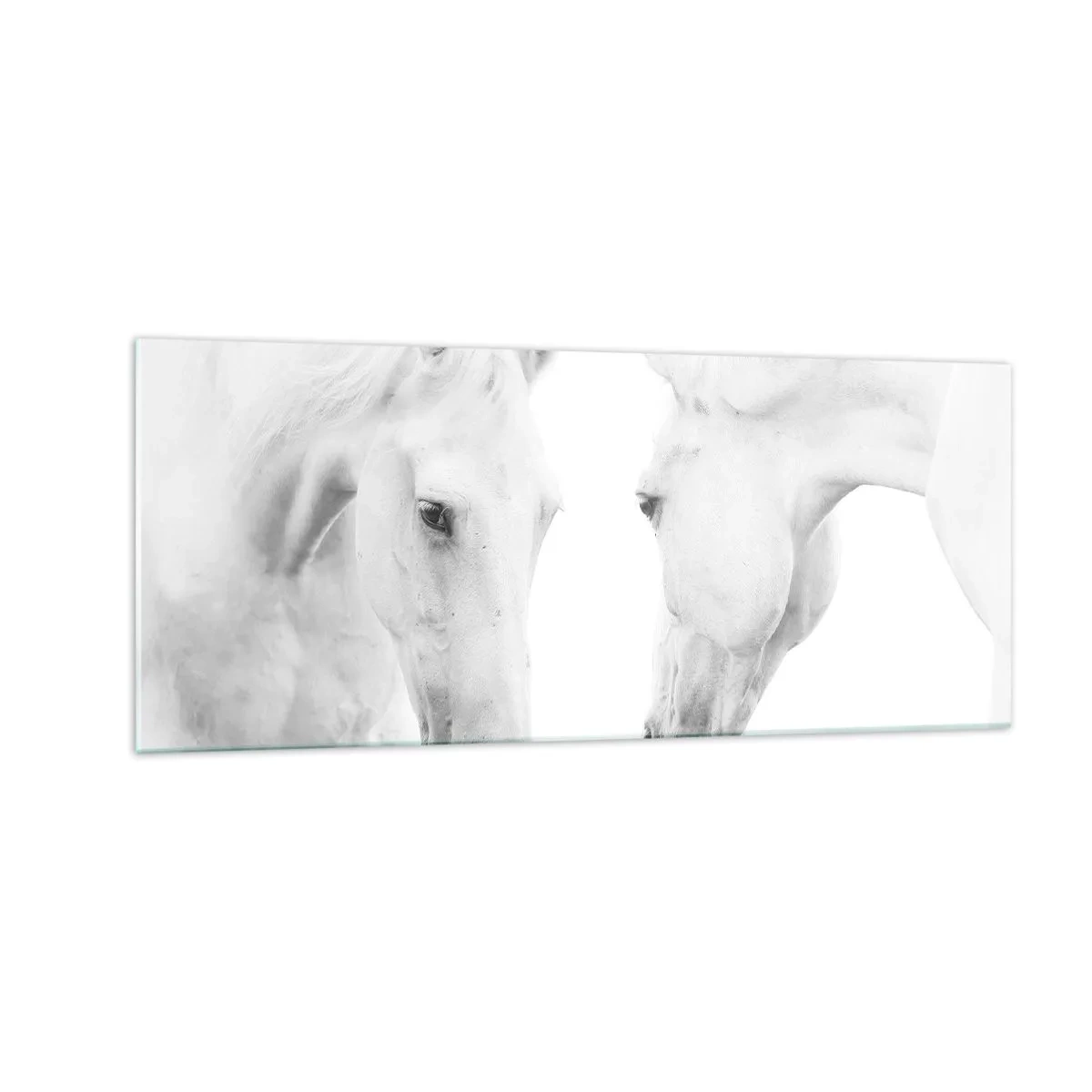 Schilderen op glas - Is dit vriendschap...? - 100x40 cm