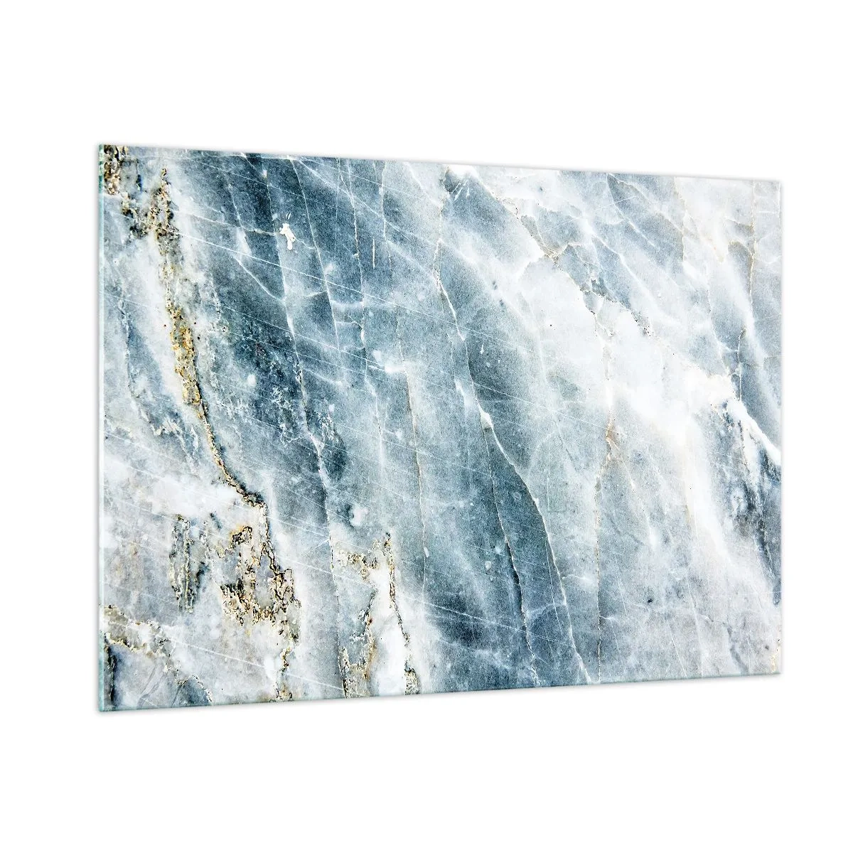 Schilderen op glas - Ijs wereld - 100x70 cm