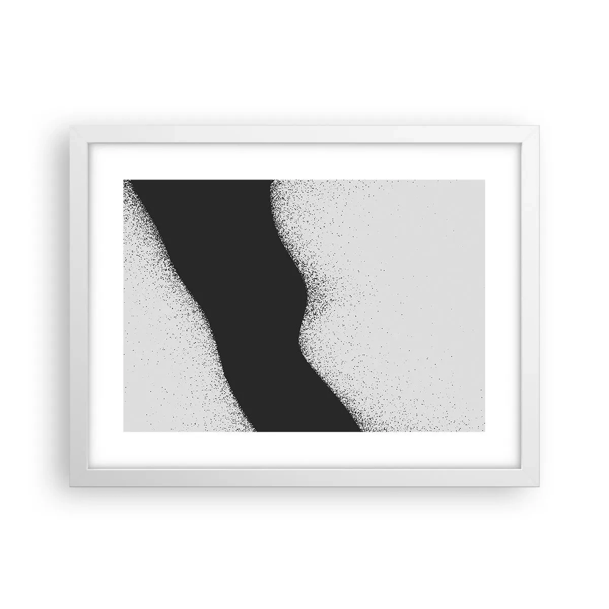 Poster in een witte lijst - Vloeibare balans - 40x30 cm
