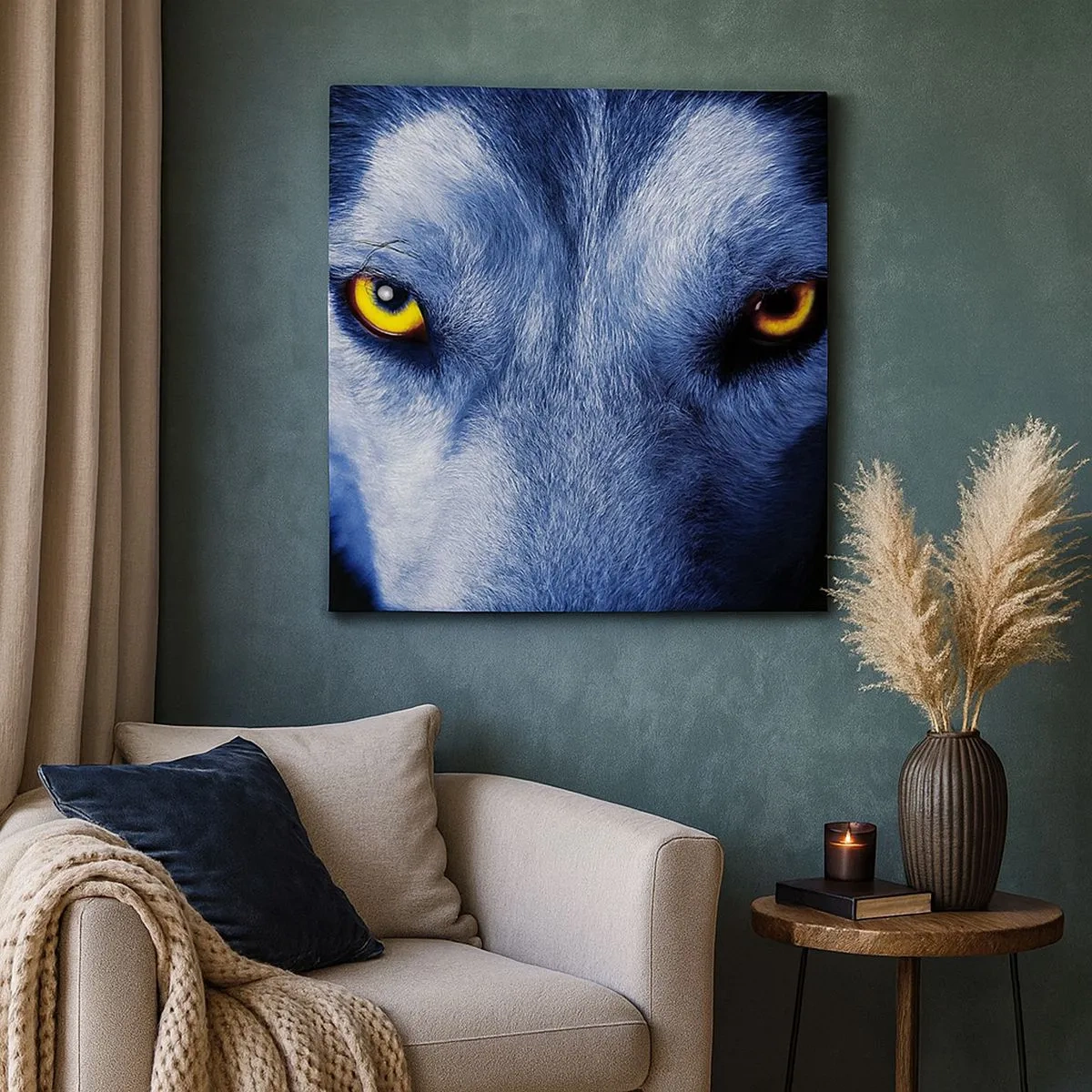 Schilderen op canvas - Betoverende look - 30x30 cm