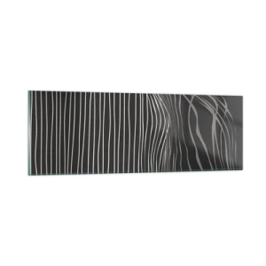 Schilderen op glas - Ritme en accent - 90x30 cm