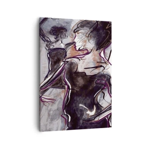 Schilderen op canvas - Los op in de muziek - 50x70 cm