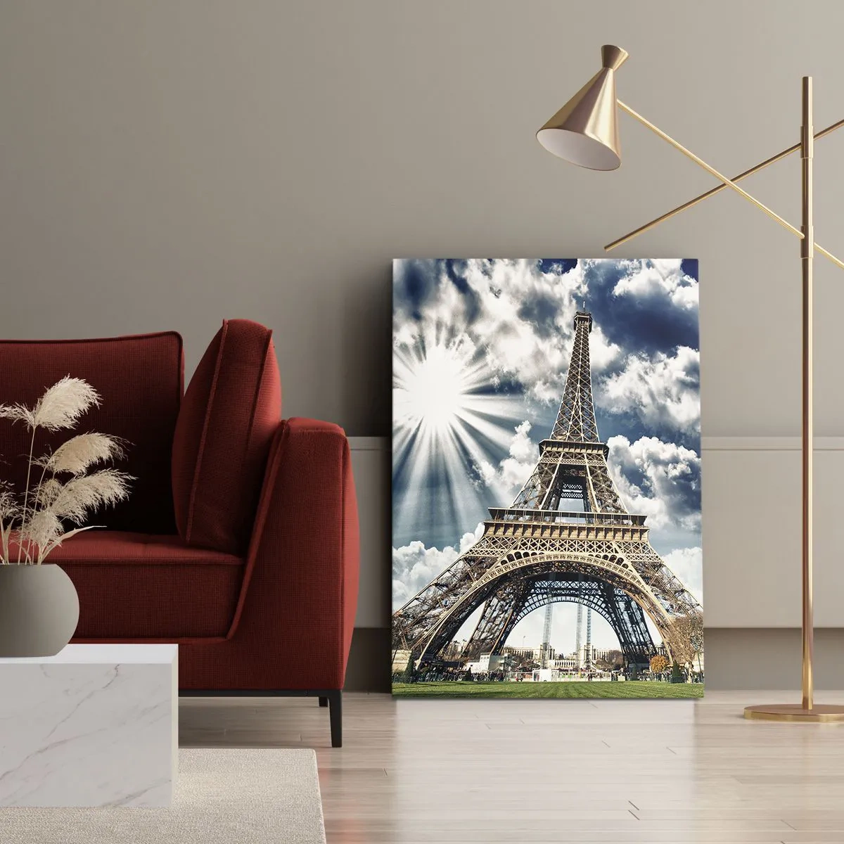 Schilderen op canvas - De enige zo onder de zon - 55x100 cm