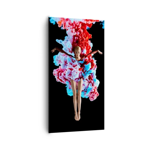 Schilderen op canvas - In volle bloei - 65x120 cm